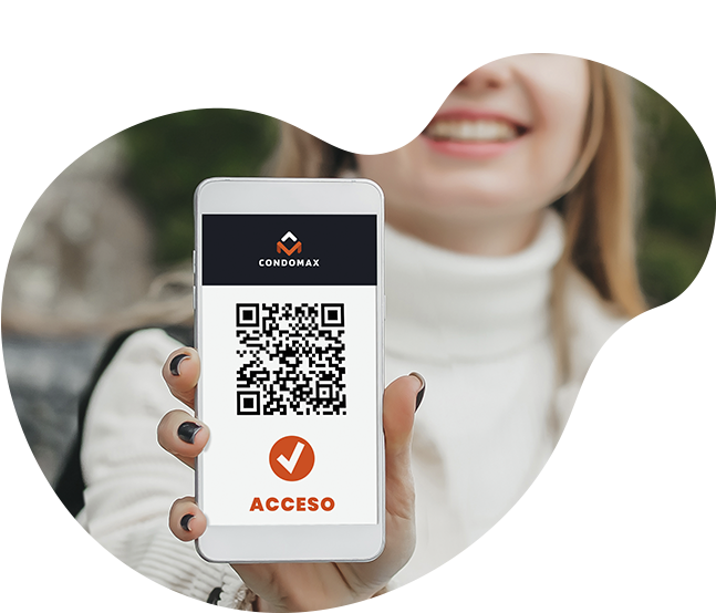 Propietario generando QR de acceso a su condominio